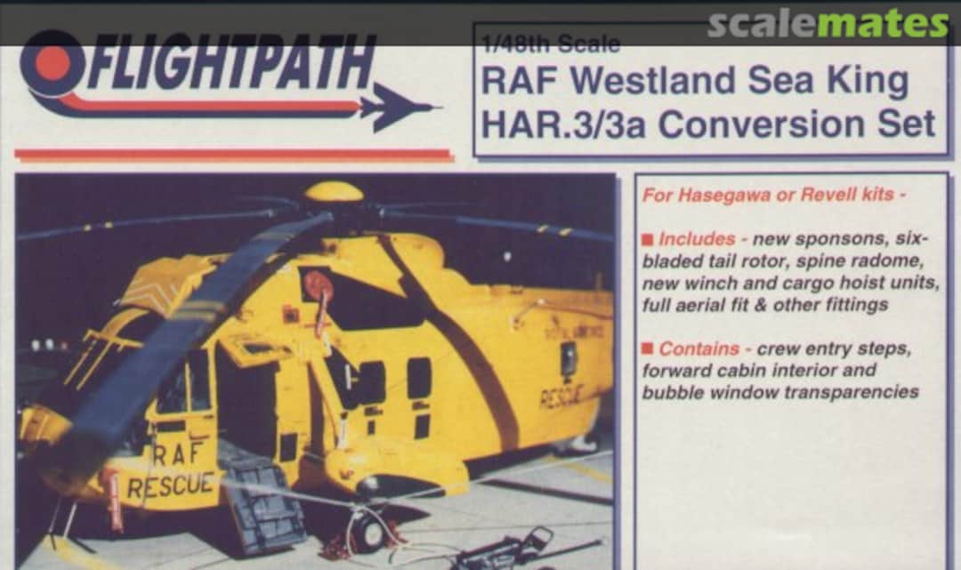 Boxart RAF Westland Sea King HAR.3 conversion FPH48064 Flightpath Boxart RAF Westland Sea King HAR.3 conversion FPH48064 Flightpath