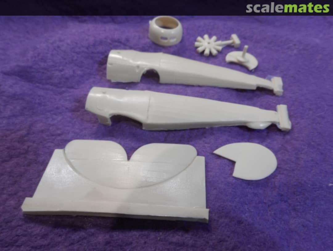 Boxart Nieuport 27 fuselage conversion LSM 48661 Lone Star Models Boxart Nieuport 27 fuselage conversion LSM 48661 Lone Star Models