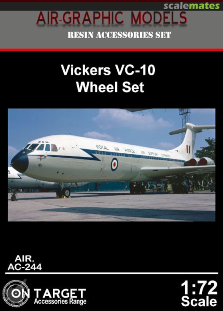 Boxart Vickers VC-10 AC-244 Air-Graphics Models Boxart Vickers VC-10 AC-244 Air-Graphics Models