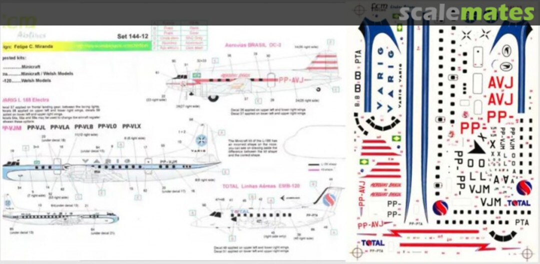 Boxart Linhas Aereas 144-13 FCM Boxart Linhas Aereas 144-13 FCM