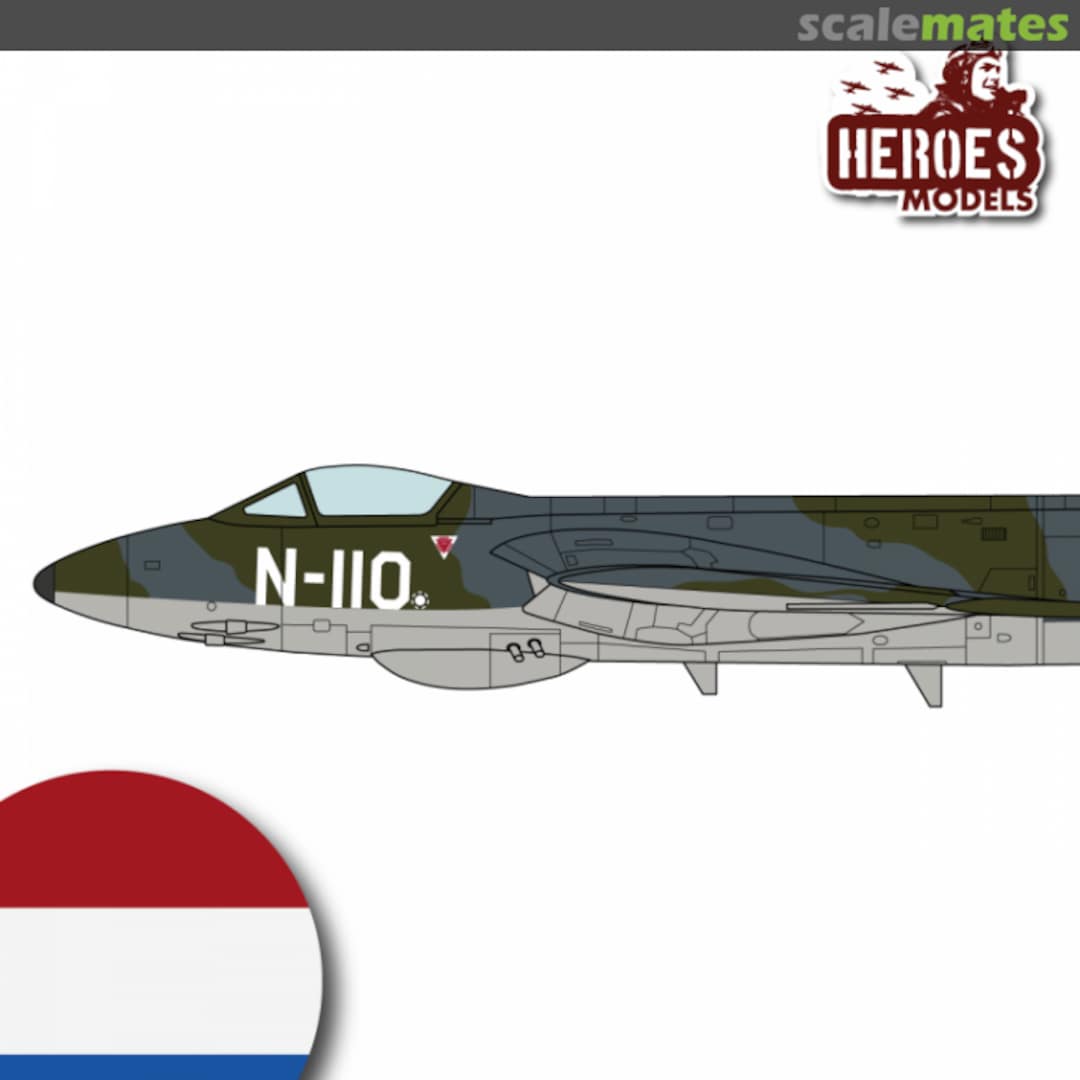 Boxart Hunter F.Mk.4 | 322th Squadron RNLAF HM-OS14434 Heroes Models Boxart Hunter F.Mk.4 | 322th Squadron RNLAF HM-OS14434 Heroes Models