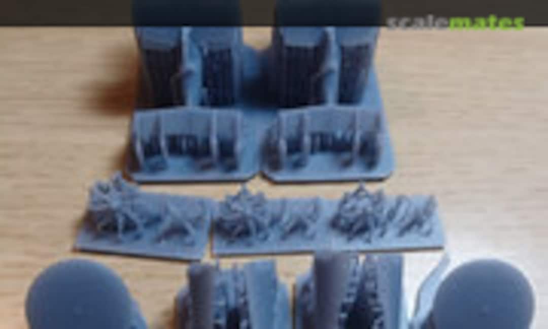 1:400 E-2C Hawkeye Ailes pliées (L'Arsenal 3d400089) 3d400089