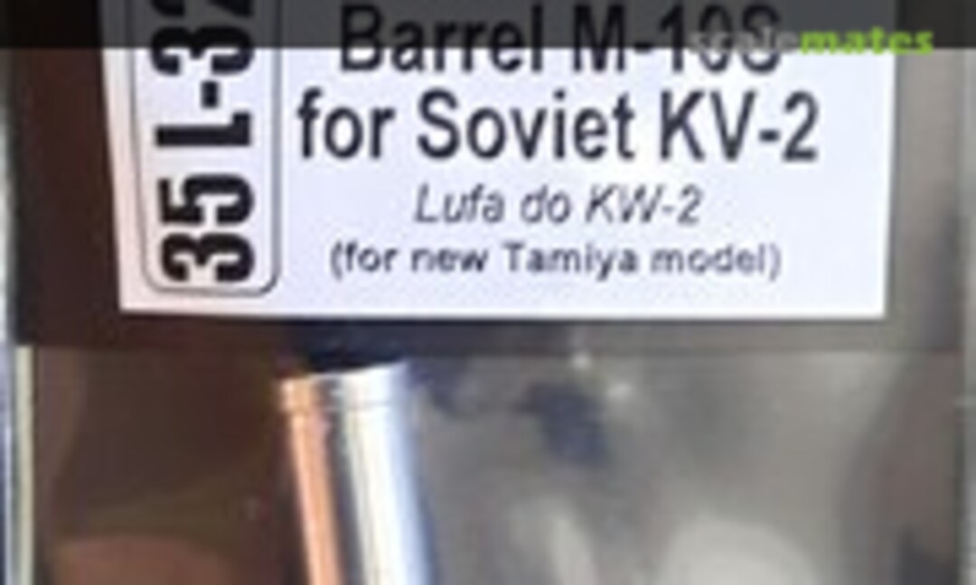 1:35 152,4mm tank barrel M-10s for soviet KV-2 (Aber 35L-324) 35L-324