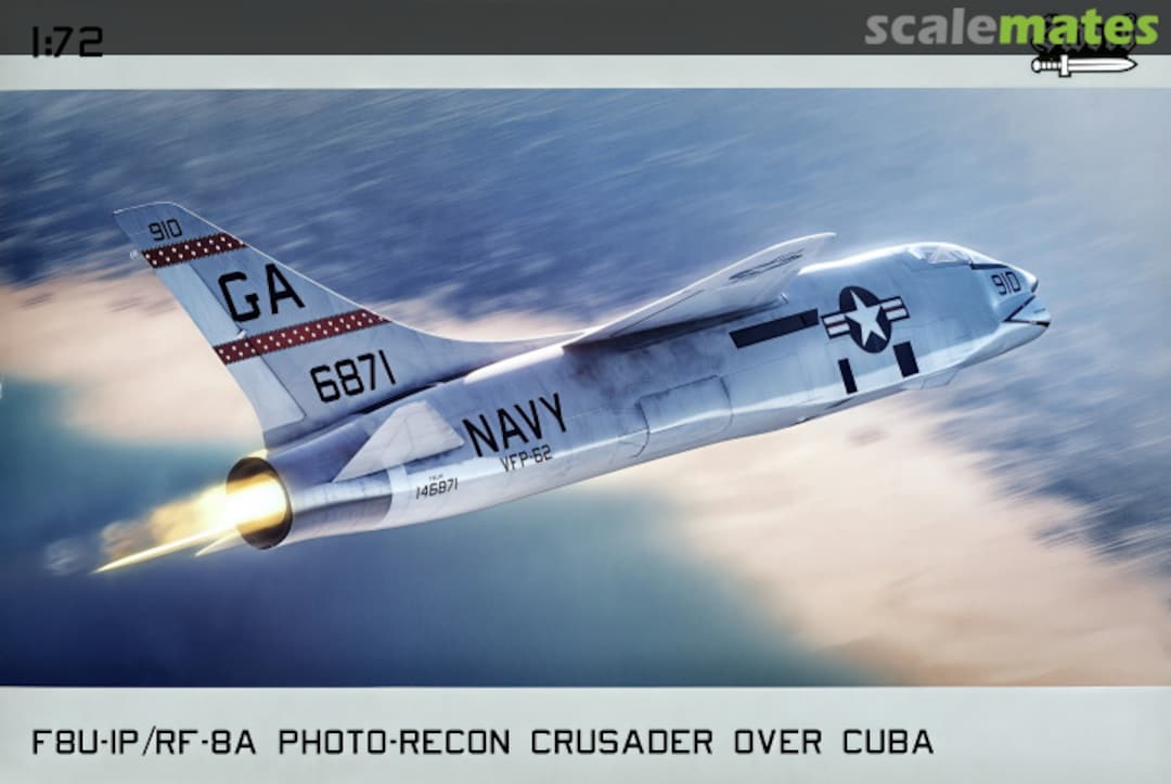 Boxart F8U-1P/RF-8A Photo-Recon Crusader over Cuba SW72149 Sword
