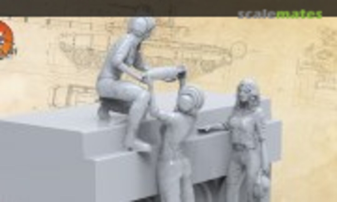 1:72 Modern Russian Female Tank Crew (Seal Model Kit SMK72023) SMK72023