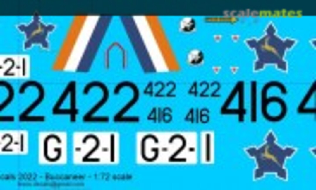 1:72 SAAF Buccaneer (Levos Decals )