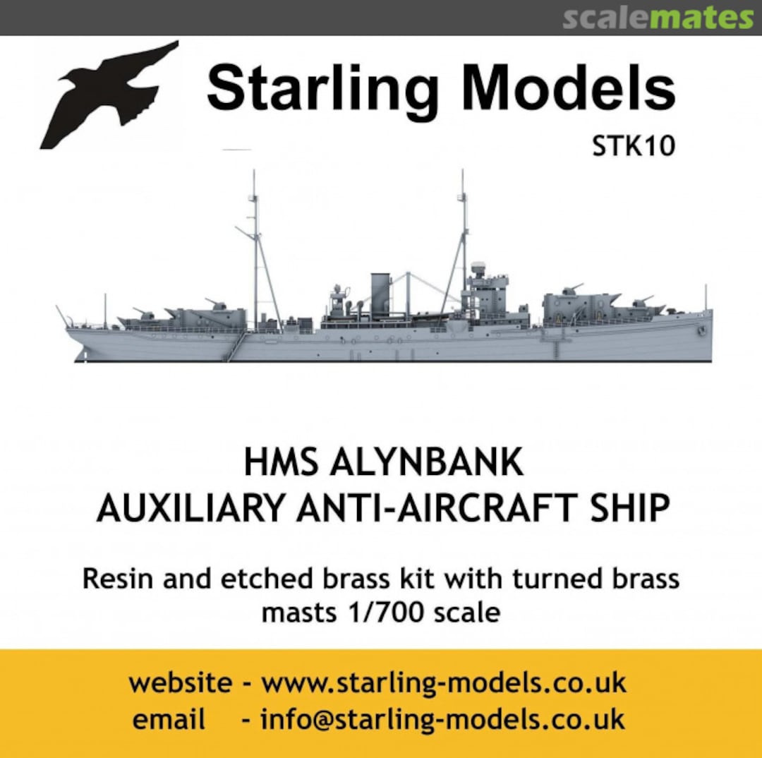 Boxart HMS Alynbank STK10 Starling Models