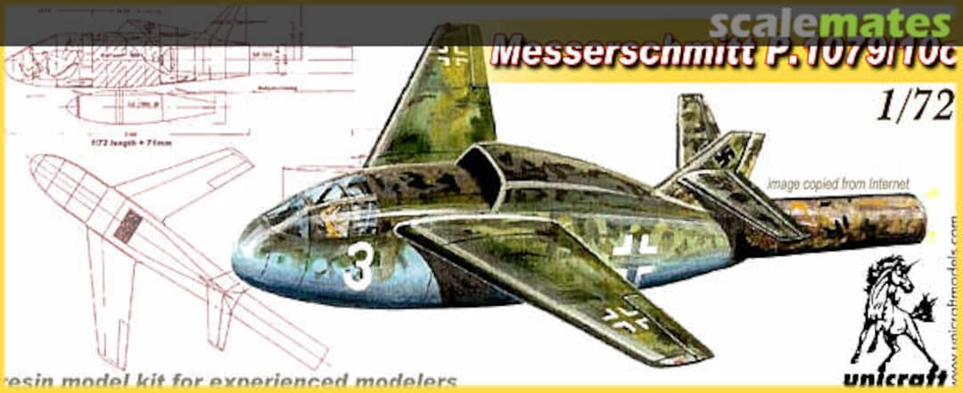 Boxart Messerschmitt P.1079/10c Unicraft Models Boxart Messerschmitt P.1079/10c Unicraft Models