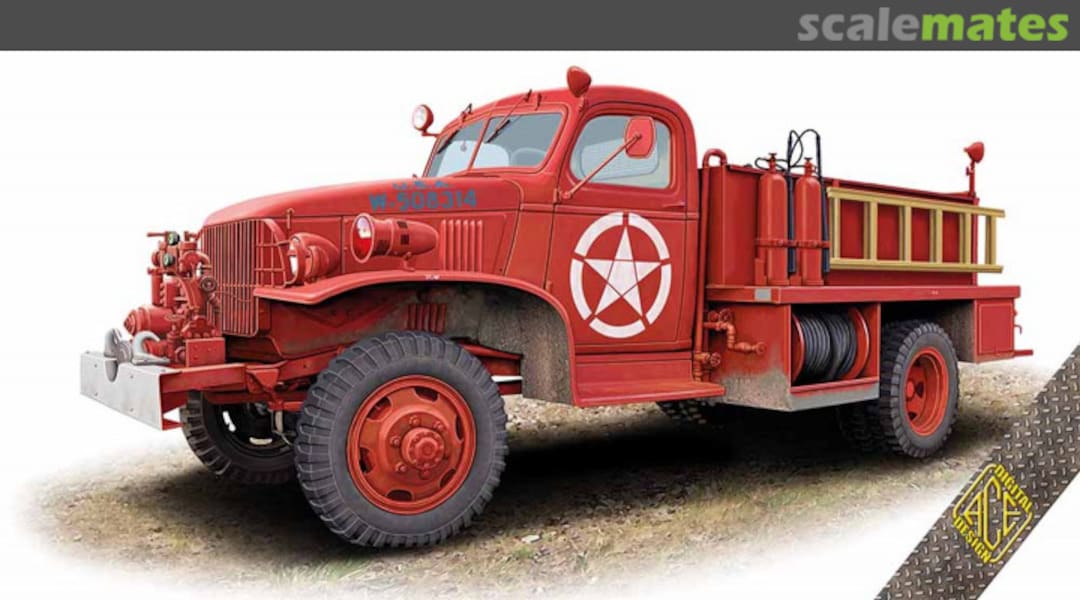 Boxart US G506 Class 135 fire truck 72603 ACE Boxart US G506 Class 135 fire truck 72603 ACE