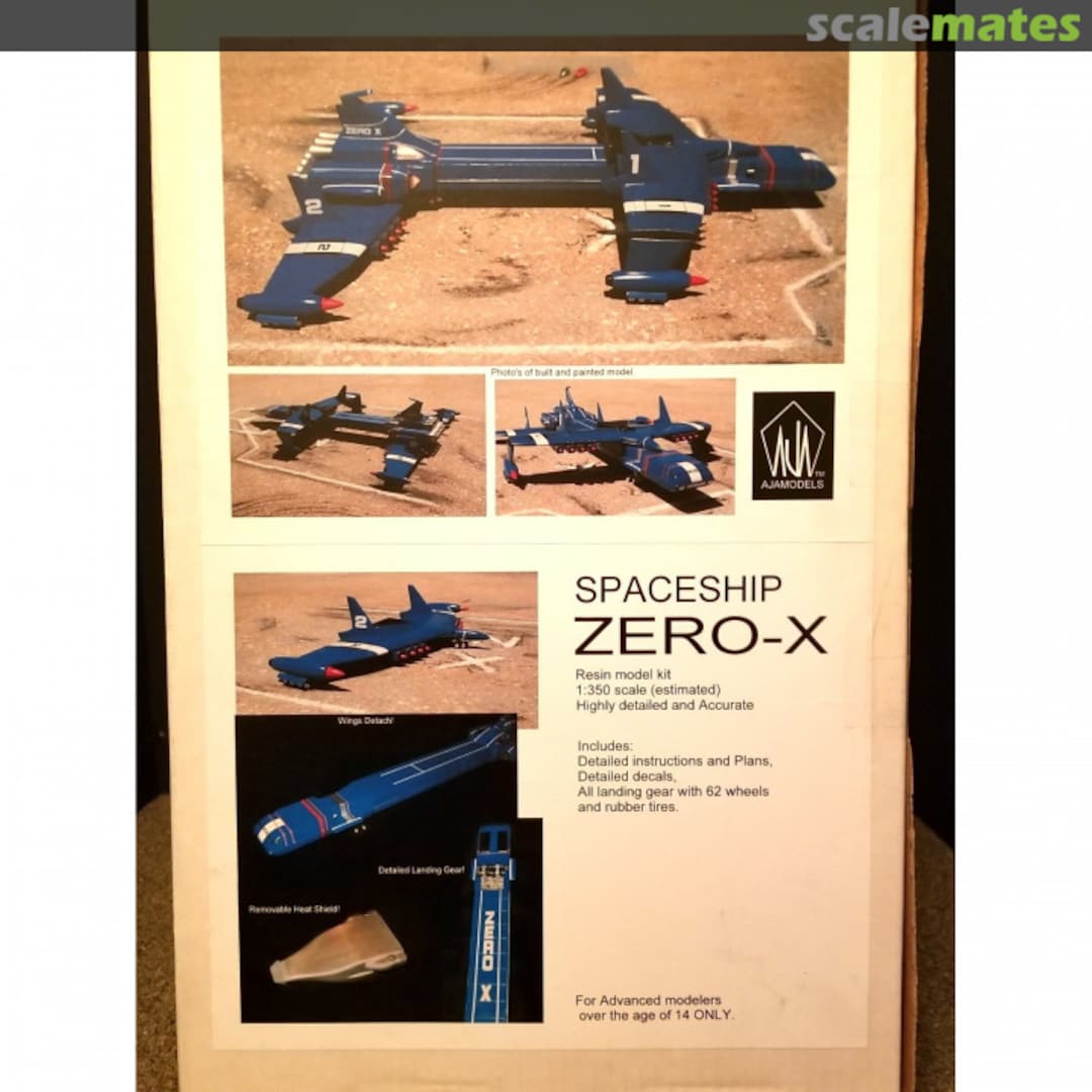 Boxart Zero-X zeroex AJAMODELS Boxart Zero-X zeroex AJAMODELS