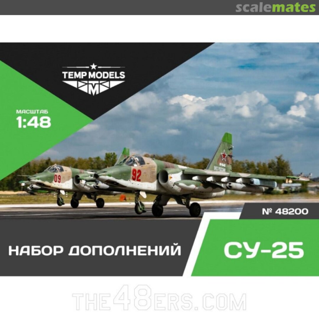 Boxart Su-25 additional kit 48200 Tempmodels