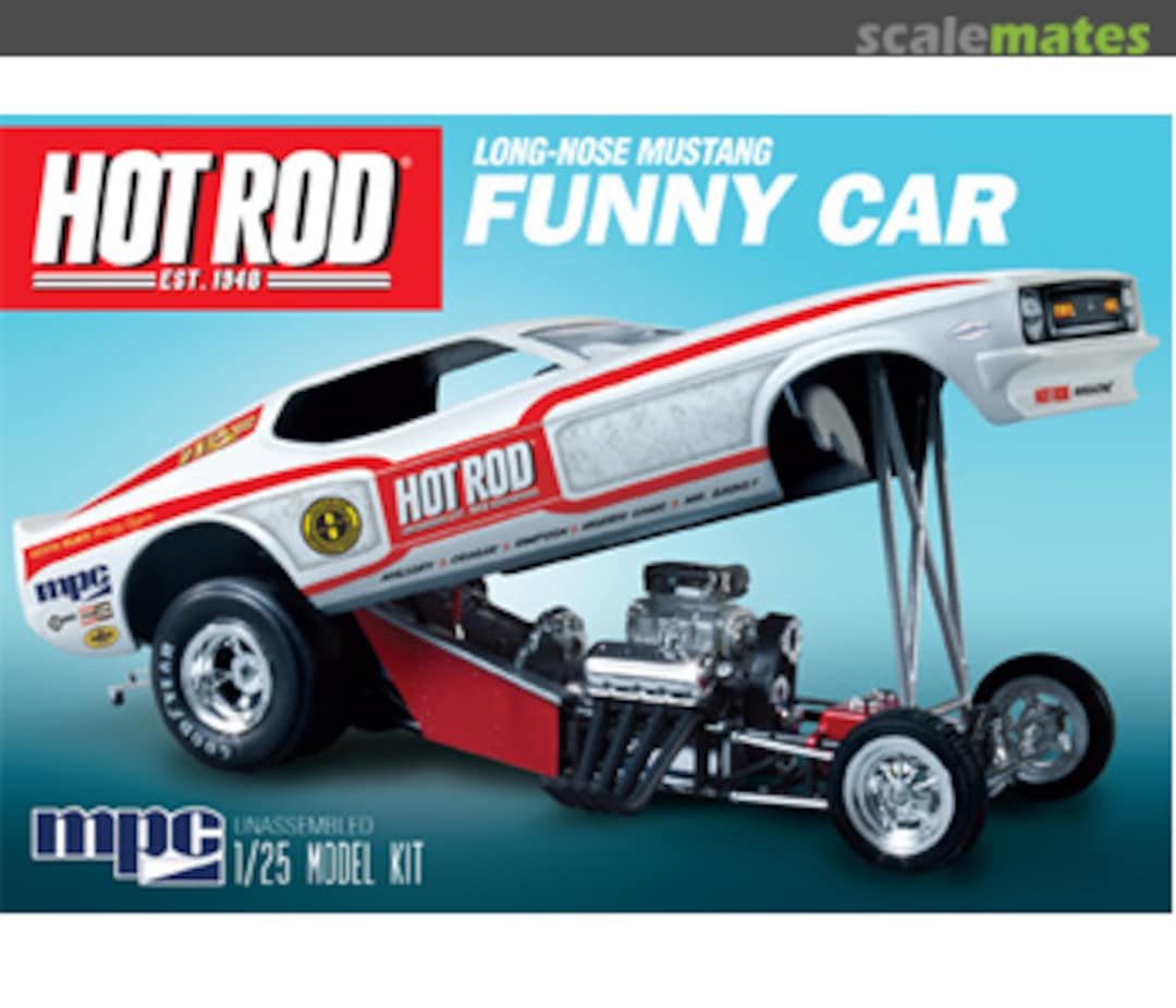 Boxart Long-Nose Mustang Funny Car 801 MPC
