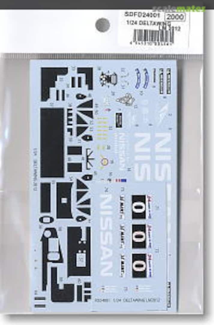 Boxart Nissan Deltawing #0 LM 2012 Spare Decal ST27-SDFD24001 Studio27
