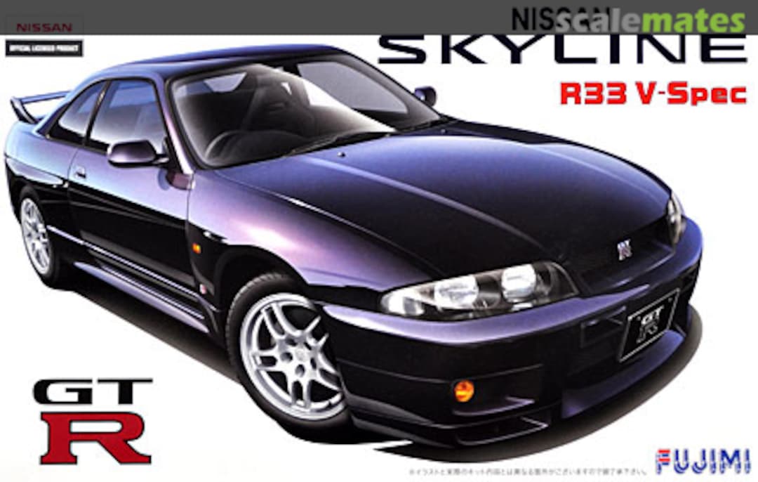 Boxart Nissan Skyline R33 GT-R V-Spec '95 03882 Fujimi Boxart Nissan Skyline R33 GT-R V-Spec '95 03882 Fujimi