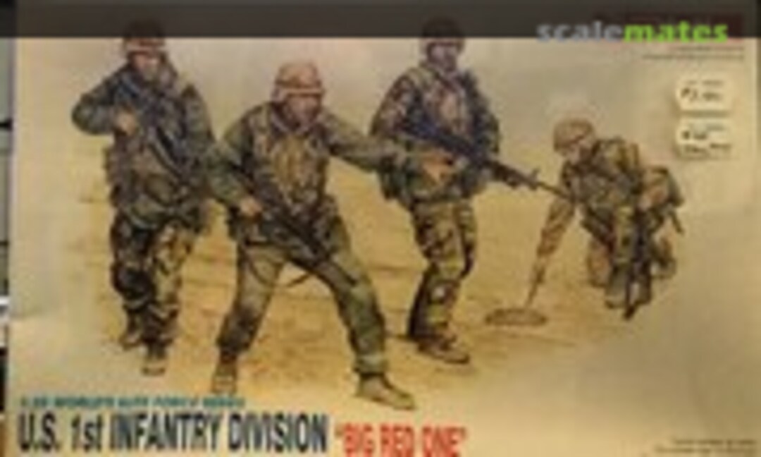 1:35 U.S. 1st Infantry Division "Big Red One" (DML 3015) 3015