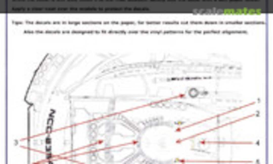 1:1000 Akira Decals (Starcraft Models SCD-10) SCD-10