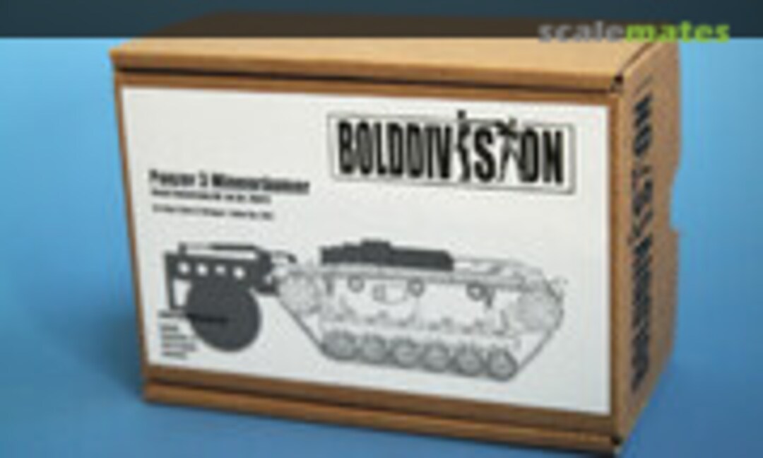 1:35 Panzer 3 Mineroller conversion set (Bolddivision 35012)