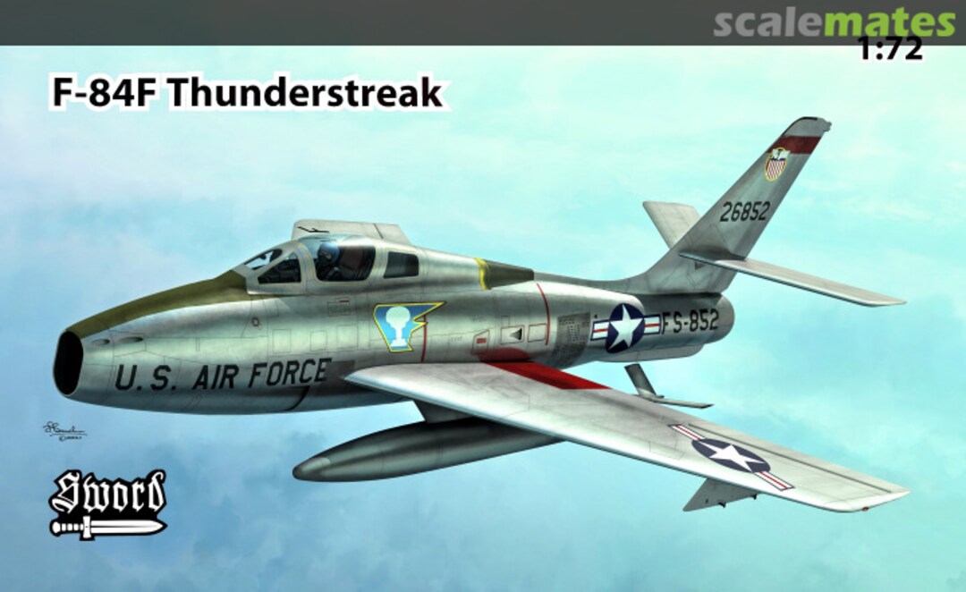 Boxart F-84F Thunderstreak SW72146 Sword