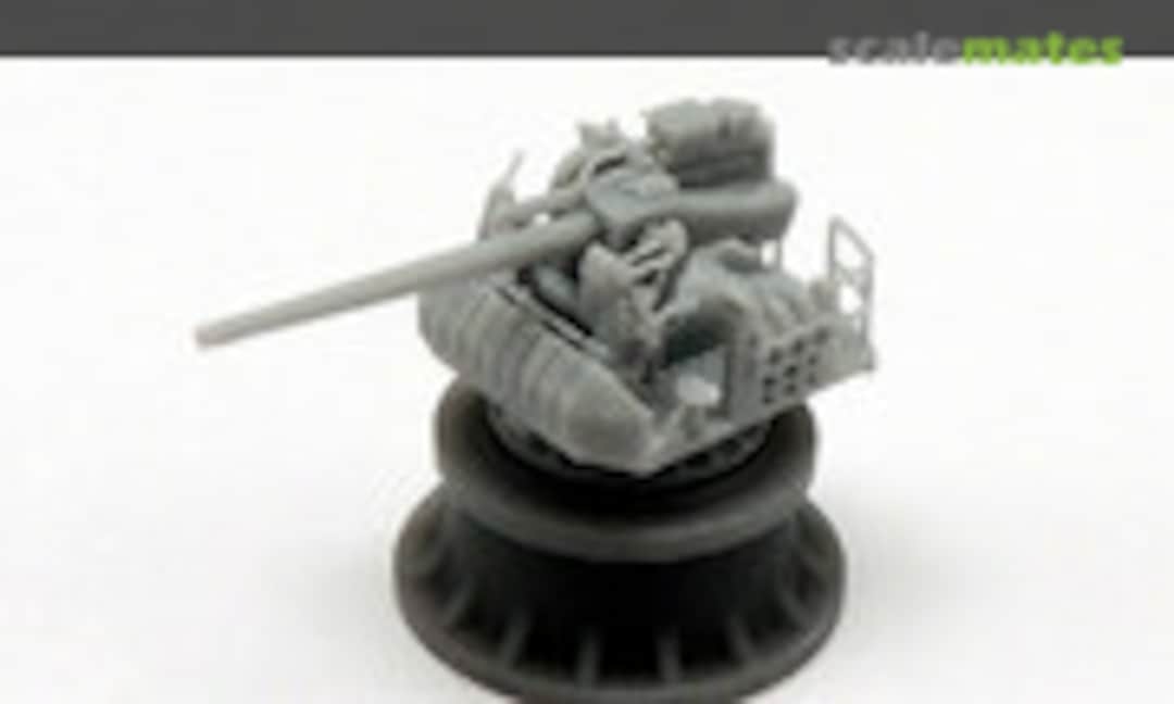 1:350 5 inch/38 Mk.30 Gun on Open Platform (Black Cat Models AC350017c) AC350017c