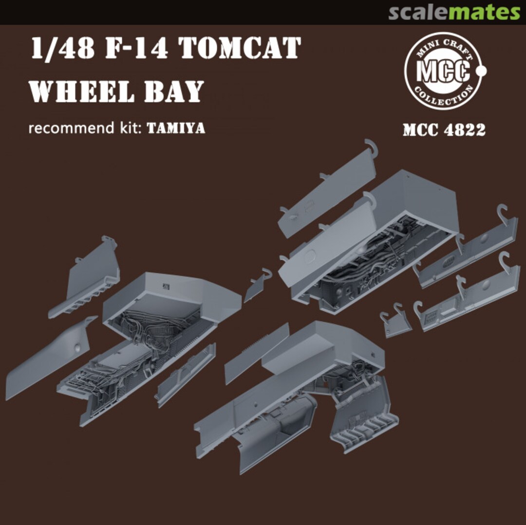 Boxart F-14 Tomcat Wheel Bay MCC4822 MINI CRAFT collection Boxart F-14 Tomcat Wheel Bay MCC4822 MINI CRAFT collection