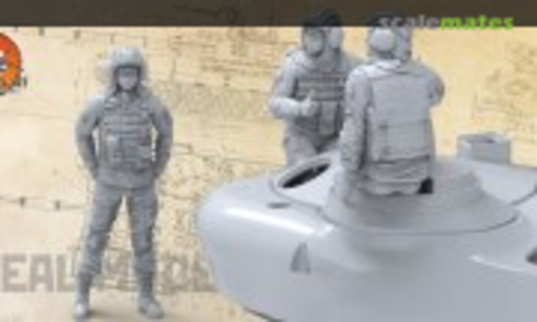 1:72 Russian Tank Crew (Seal Model Kit SMK72022) SMK72022
