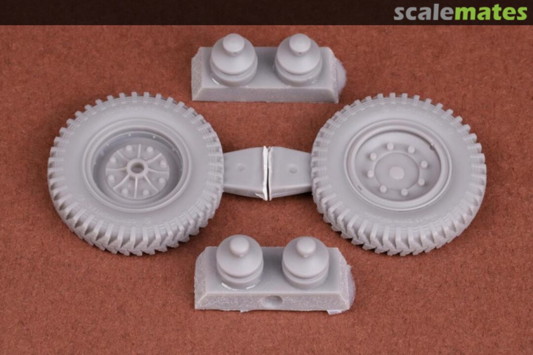 Contents Sd.Kfz. 251 Front Wheel Set (Angled Pattern - Sagged) 35047 SBS Model Contents Sd.Kfz. 251 Front Wheel Set (Angled Pattern - Sagged) 35047 SBS Model