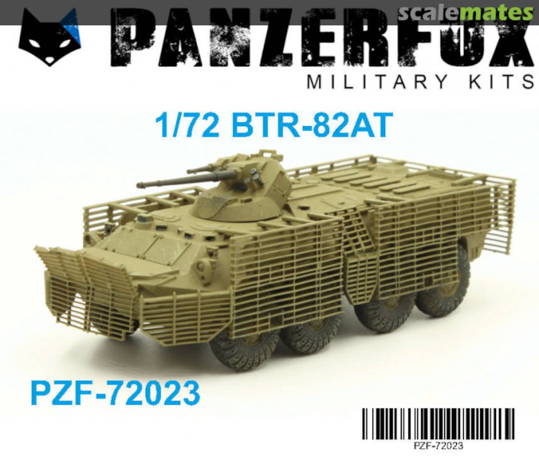 Boxart BTR-82AT with SLAT armour and infra-red scope 72023 Panzerfux Military Kits Boxart BTR-82AT with SLAT armour and infra-red scope 72023 Panzerfux Military Kits