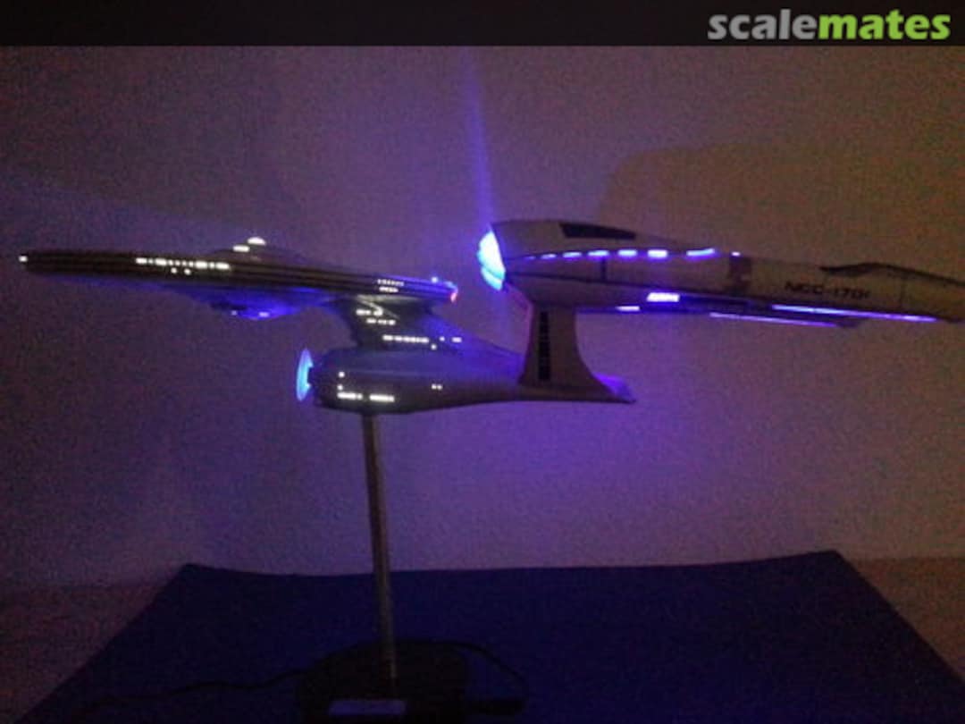 Boxart Effect LED Lighting Kit - for Revell 2009 U.S.S. Enterprise NCC 1701 1/500 model kit LK06 Brainstorm Creativ Arts