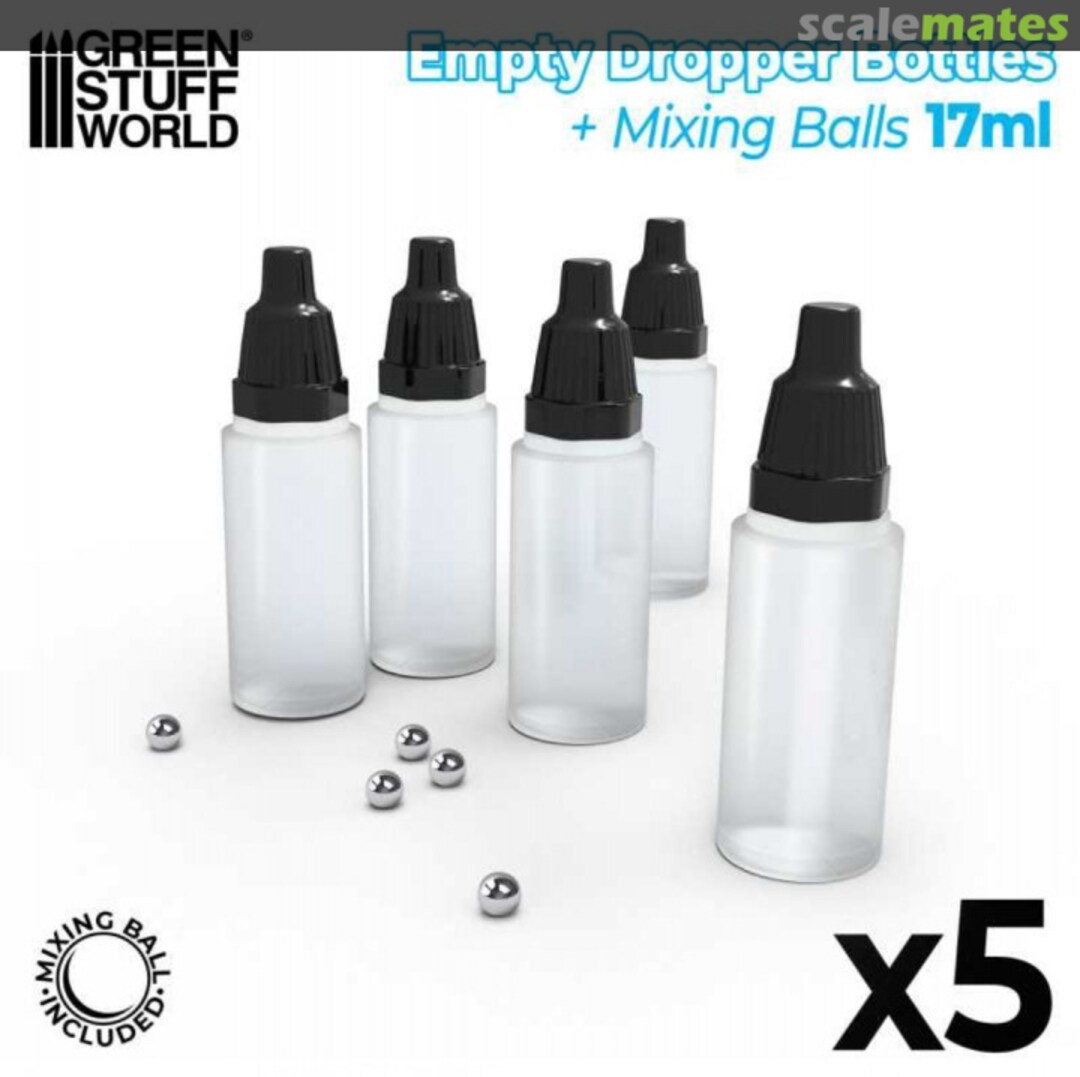 Boxart Empty Dropper Bottles 9274 Green Stuff World Boxart Empty Dropper Bottles 9274 Green Stuff World