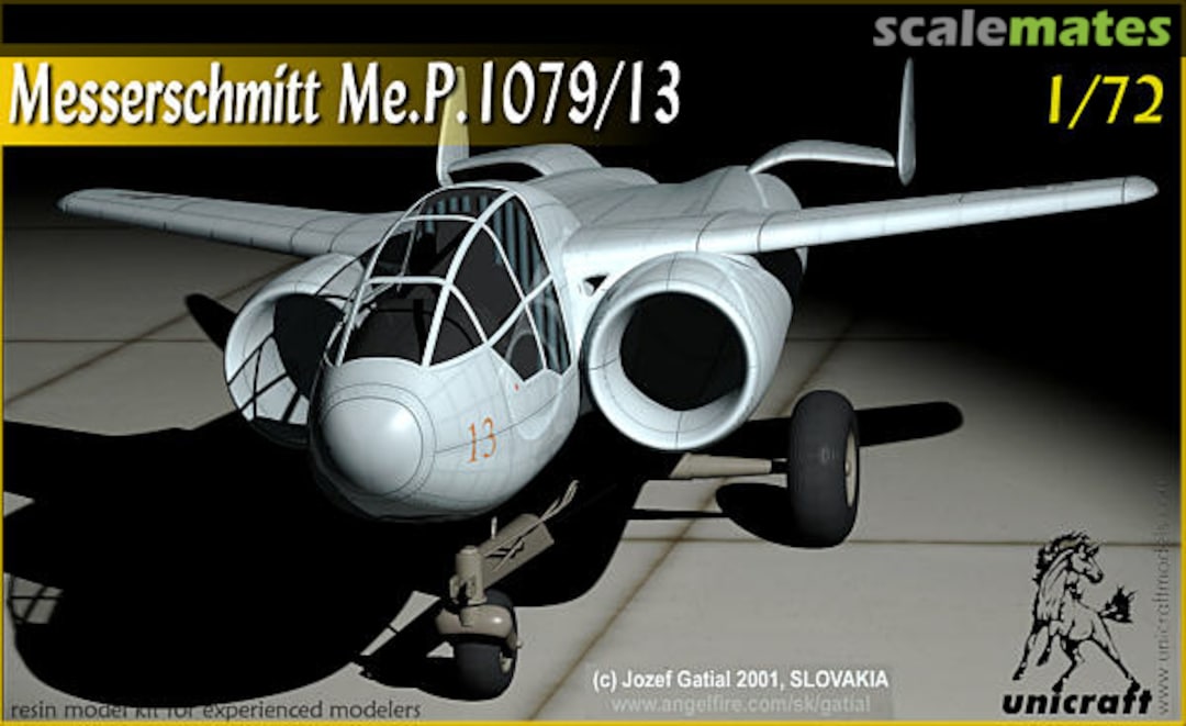 Boxart Messerschmitt Me.P.1079/13 Unicraft Models Boxart Messerschmitt Me.P.1079/13 Unicraft Models