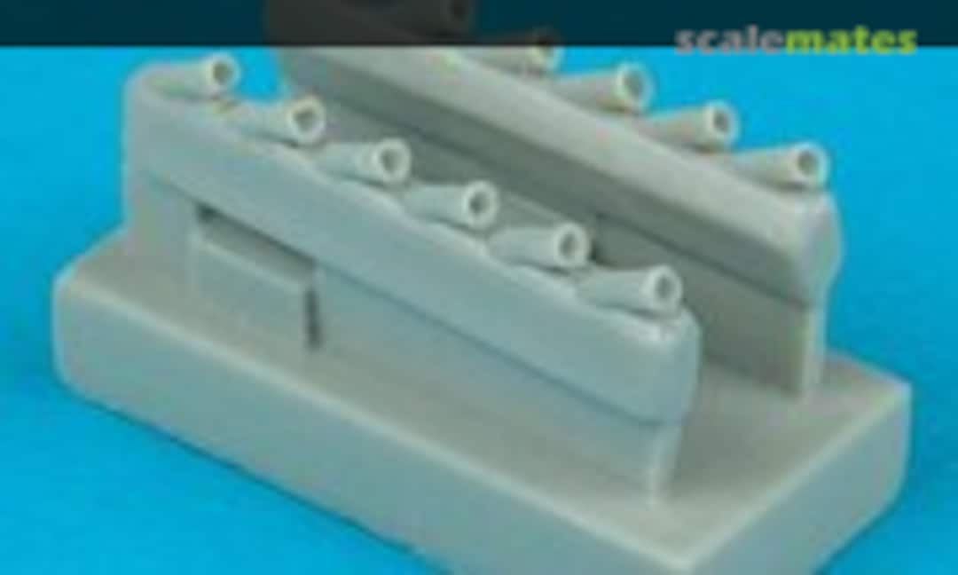 1:72 P-51D Mustang - Exhaust Type II (Quickboost QB 72 031) QB 72 031