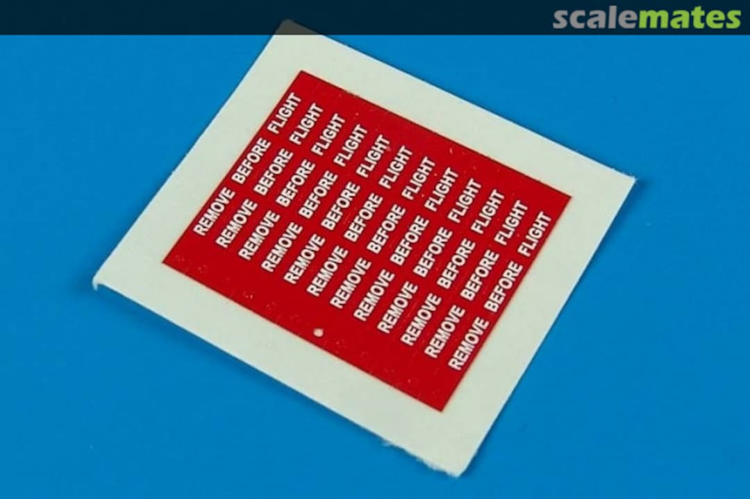 Boxart Remove before flight flags 480 022 Aerobonus Boxart Remove before flight flags 480 022 Aerobonus