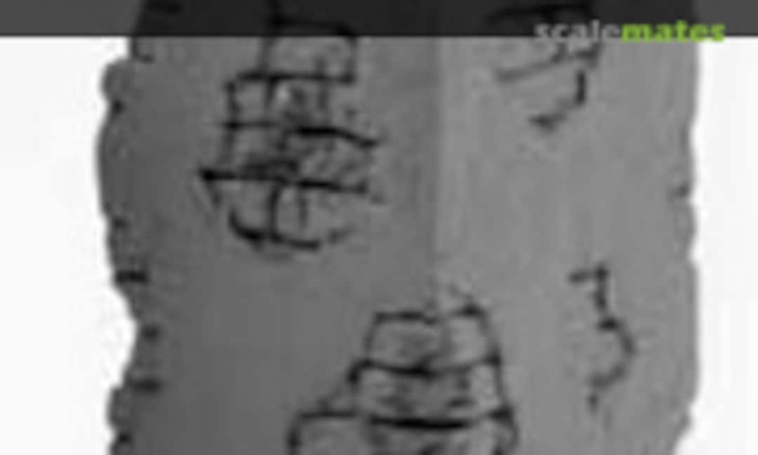 1:32 Brick &amp; Stucco Pillar Ruin (Armand P. Bayardi MSW52G)