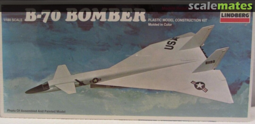 Boxart B-70 Bomber 5403 Lindberg Boxart B-70 Bomber 5403 Lindberg