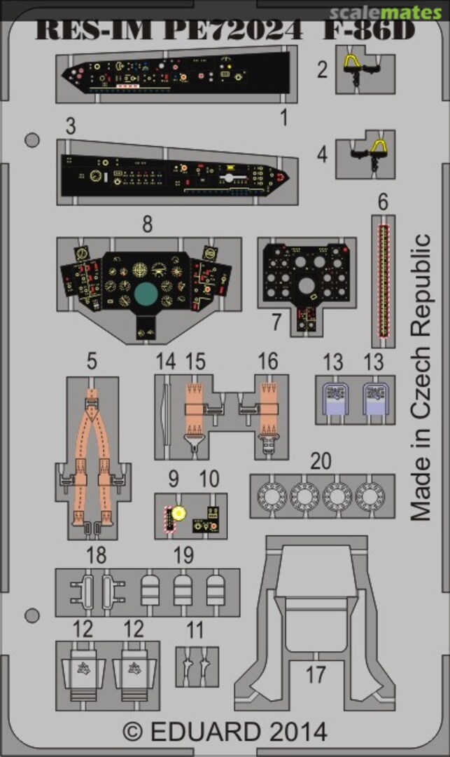 Boxart F-86D PE72024 RES-IM Boxart F-86D PE72024 RES-IM