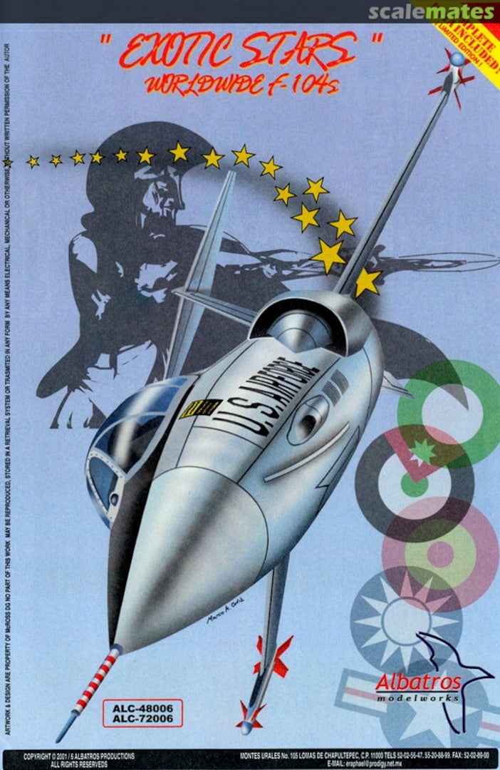 Boxart Exotic Stars ALC-48006 Albatros Modelworks Boxart Exotic Stars ALC-48006 Albatros Modelworks