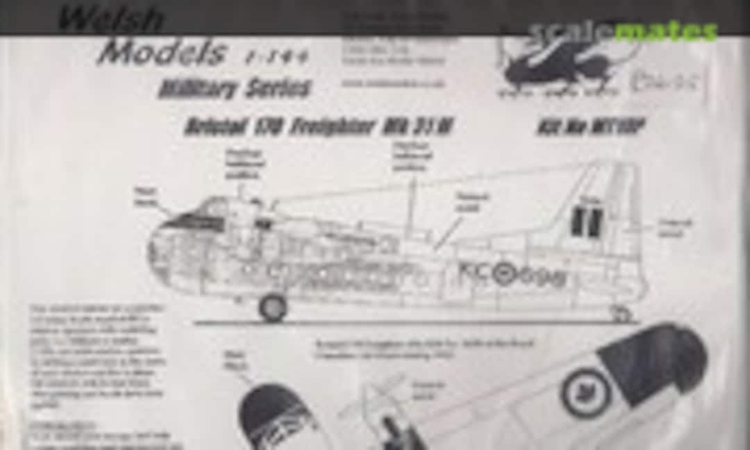 Bristol 170 Freighter Mk31M (Welsh Models MT18P)