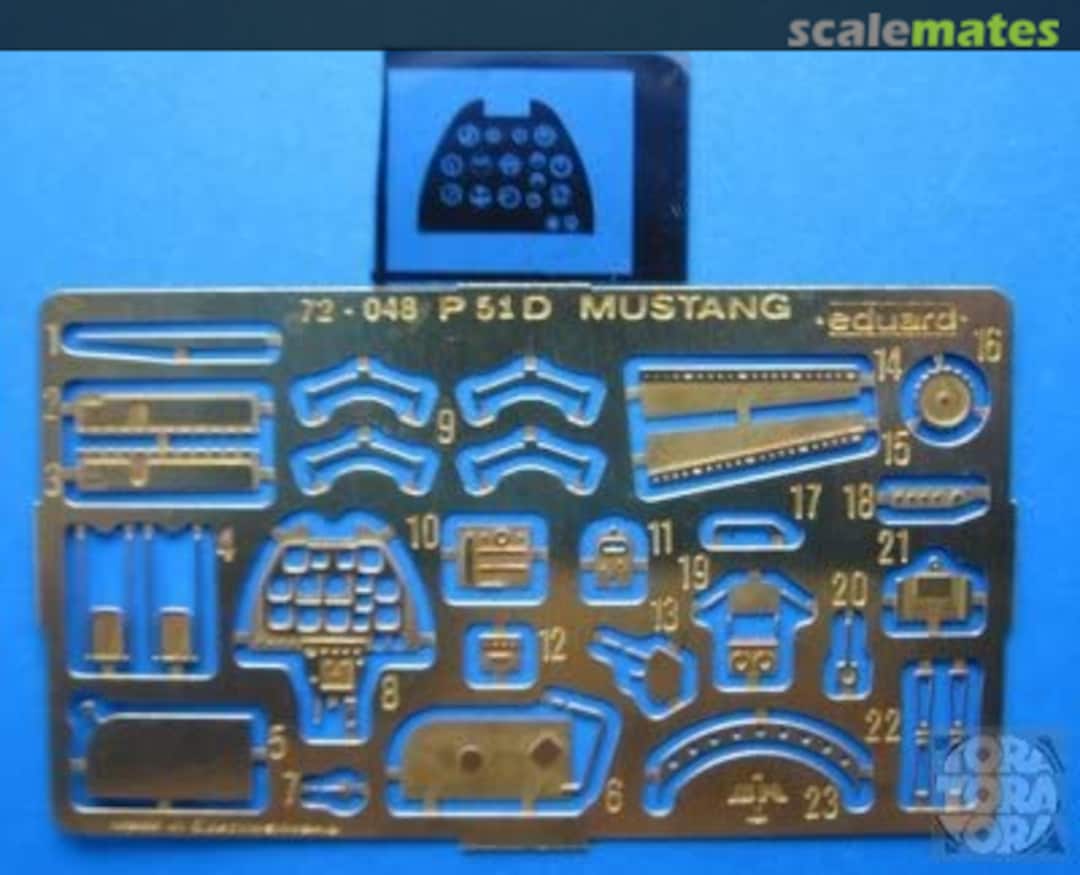 Boxart P-51D Mustang 72-048 Eduard Boxart P-51D Mustang 72-048 Eduard