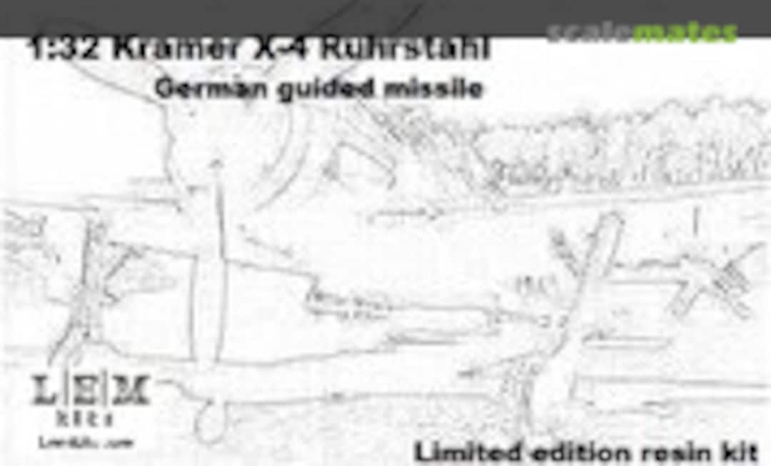 1:32 Kramer X-4 Ruhrstahl (LEM Kits sk-32001) sk-32001