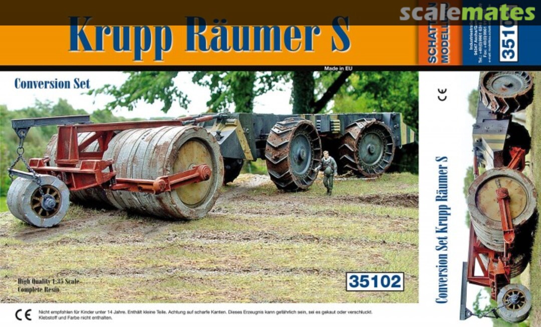 Boxart Krupp Räumer S 35102 Schatton Modellbau Boxart Krupp Räumer S 35102 Schatton Modellbau