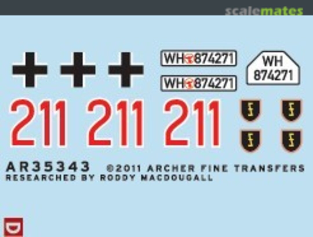 Boxart Feldherrenhalle Div SdKfz 250/1 Ausf B AR35343 Archer