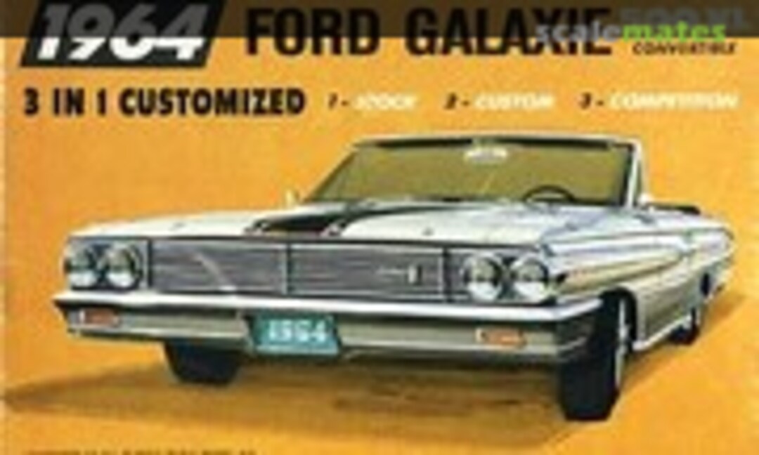 1:25 1964 Ford Galaxie 500XL Convertible (Palmer Plastics 6453)