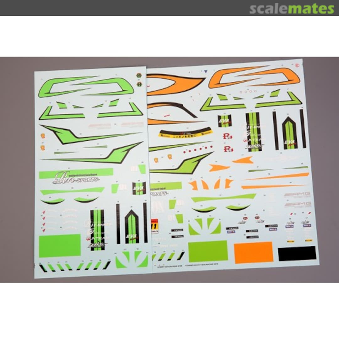 Boxart AMG GT3 EVA Racing 2016 For Tamiya HD04-0156 Hobby Design Boxart AMG GT3 EVA Racing 2016 For Tamiya HD04-0156 Hobby Design