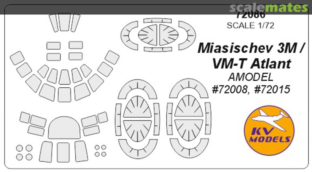 Boxart Miasishev 3M 72086 KV Models Boxart Miasishev 3M 72086 KV Models