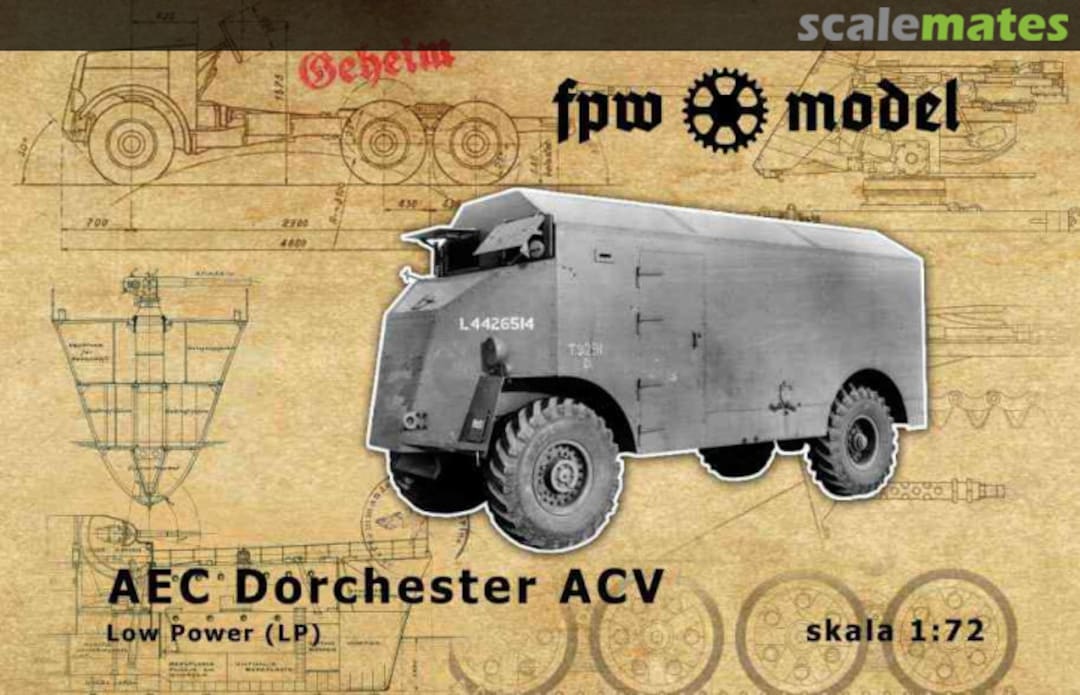 Boxart AEC Dorchester LP 72008 FPW Model Boxart AEC Dorchester LP 72008 FPW Model