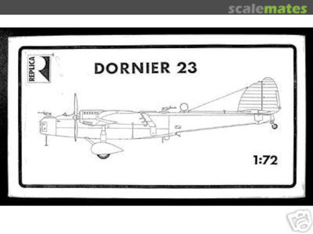 Boxart Dornier Do 23 Unknown Replica Boxart Dornier Do 23 Unknown Replica