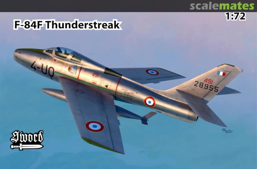 Boxart F-84F Thunderstreak SW72147 Sword Boxart F-84F Thunderstreak SW72147 Sword