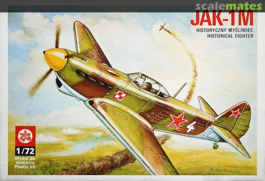 Boxart Jak-1M S-02 ZTS Plastyk Boxart Jak-1M S-02 ZTS Plastyk