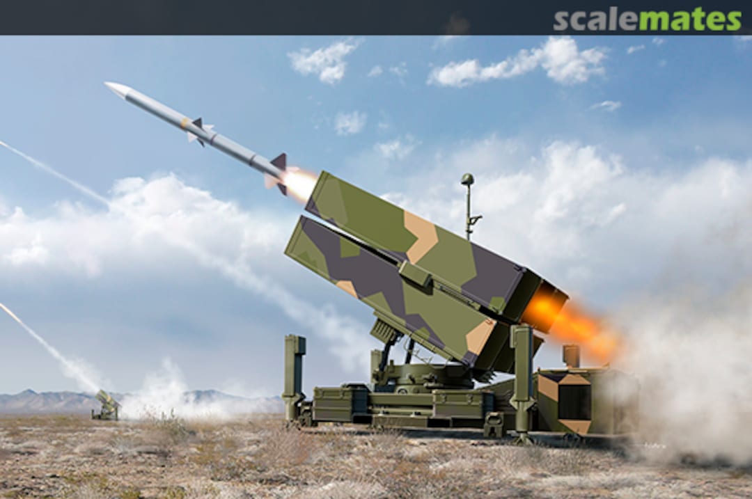 Boxart NASAMS (Norwegian Advanced Surface-to-Air Missile System) 01096 Trumpeter Boxart NASAMS (Norwegian Advanced Surface-to-Air Missile System) 01096 Trumpeter
