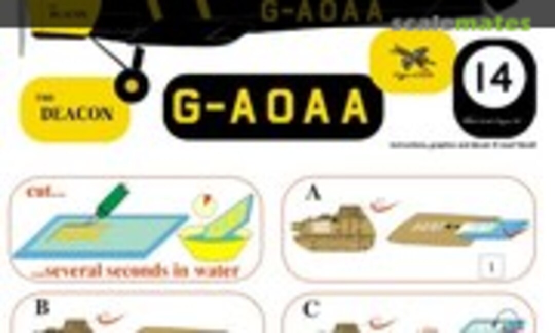 1:72 De Havilland Super Tiger (Handl 008072) 008072